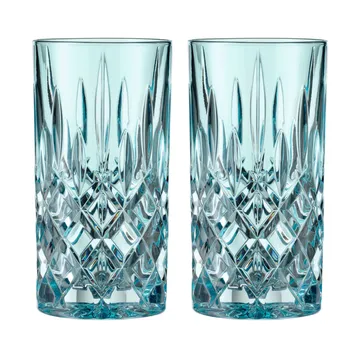 Verres Noblesse Longdrink 39,5 cl lot de 2 - Aqua - Nachtmann