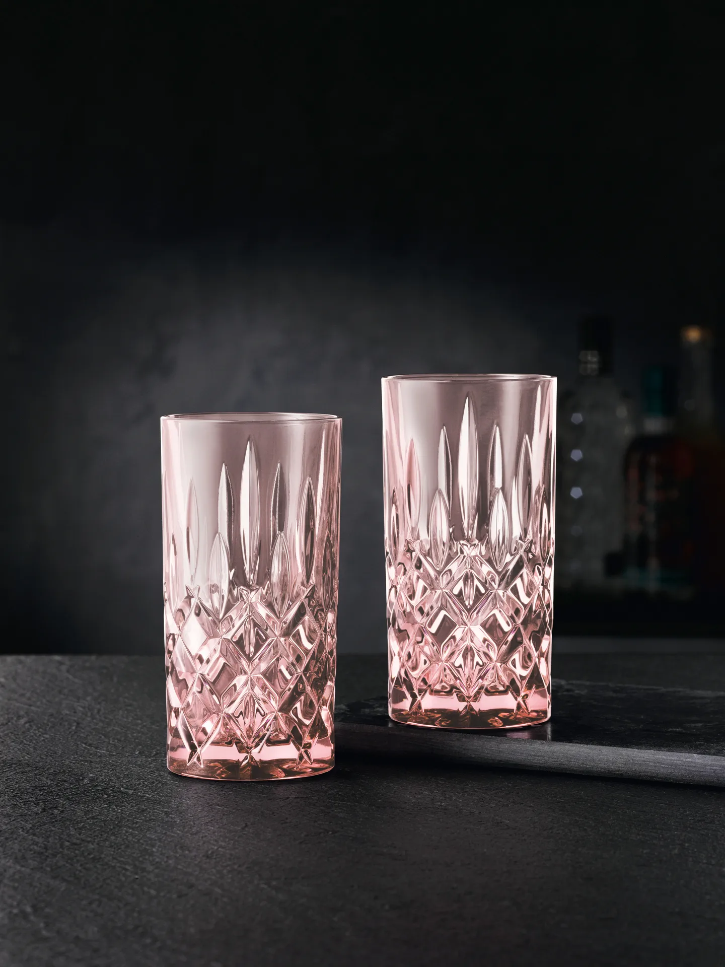 Verres Noblesse Longdrink 39,5 cl lot de 2, Rosé Nachtmann