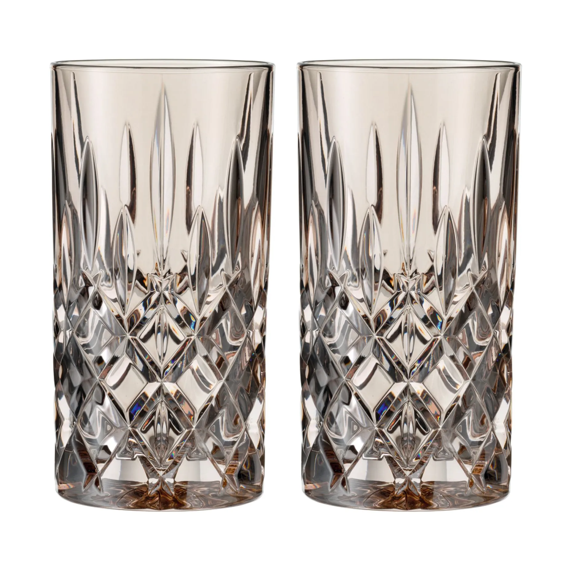 Verres Noblesse Longdrink 39,5 cl lot de 2, Taupe Nachtmann