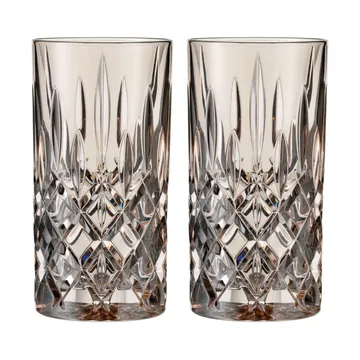 Verres Noblesse Longdrink 39,5 cl lot de 2 - Taupe - Nachtmann