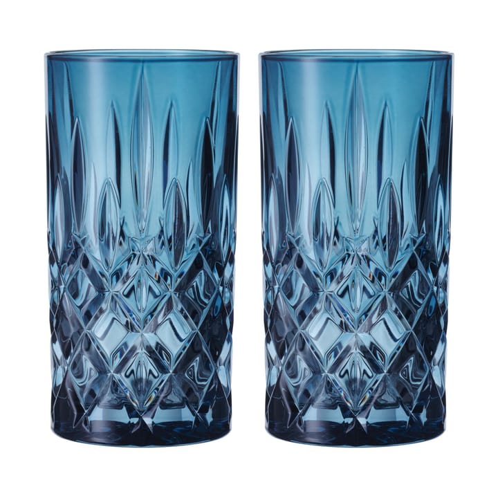 Verres Noblesse Longdrink 39,5 cl lot de 2 - Vintage blue - Nachtmann