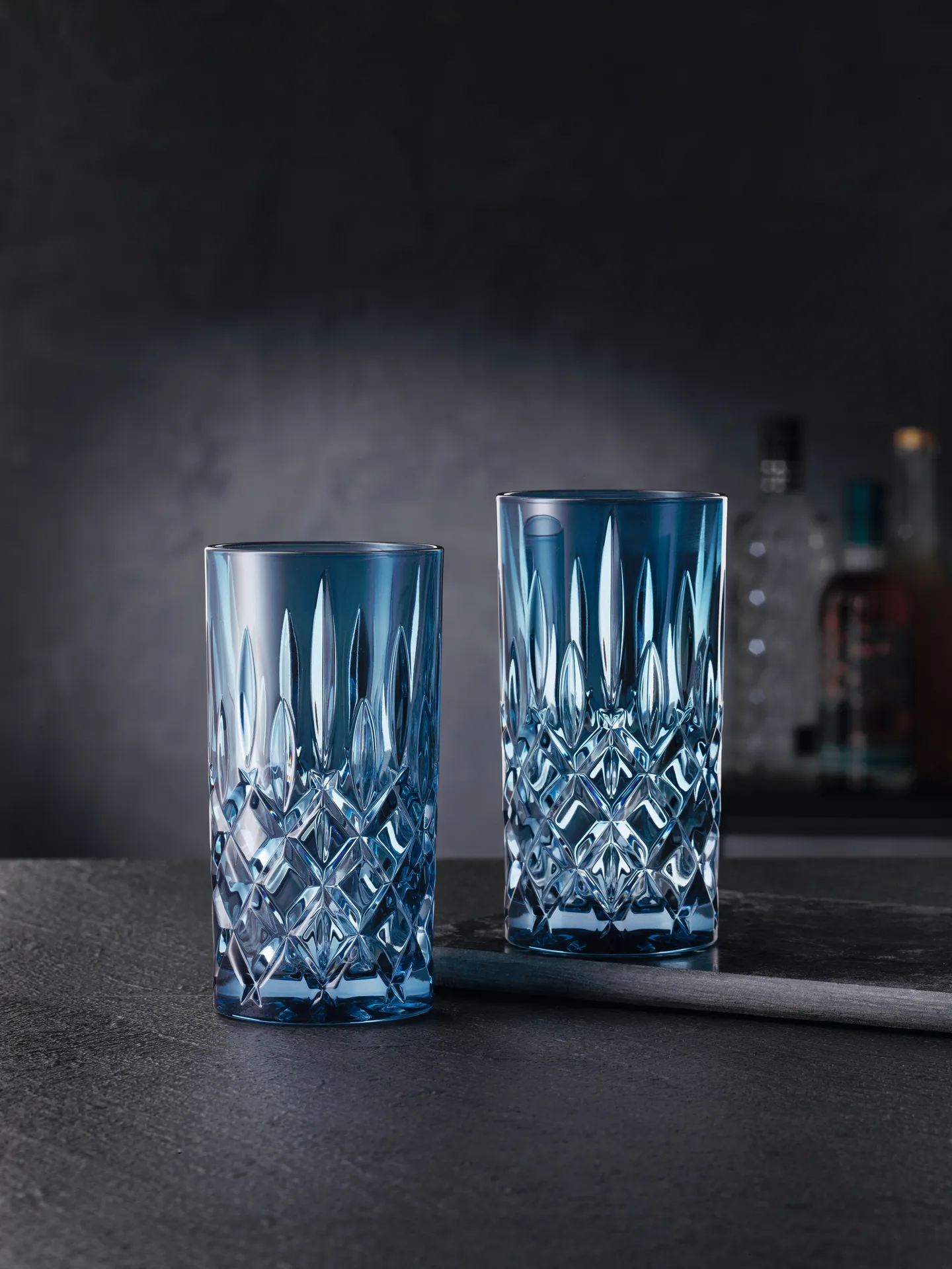 Verres Noblesse Longdrink 39,5 cl lot de 2, Vintage blue Nachtmann
