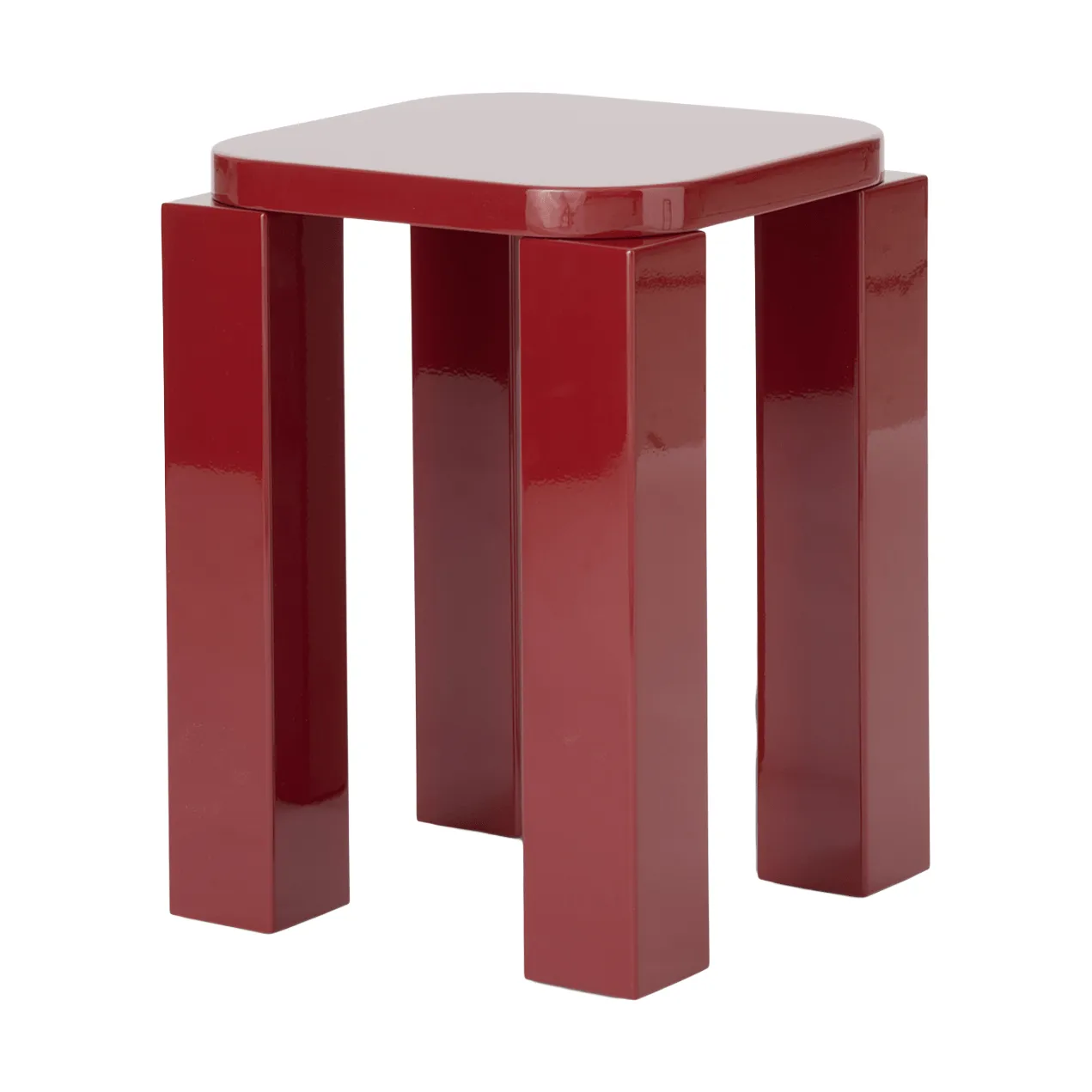 Atlas tabouret, Burgundy New Works