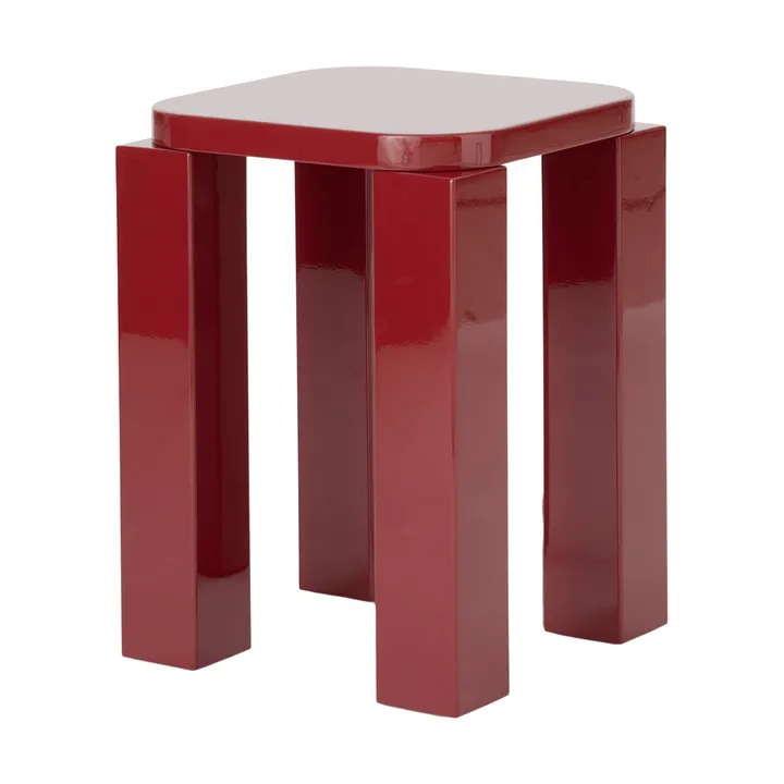 Atlas tabouret - Burgundy - New Works