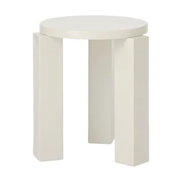 Atlas tabouret rond - Crème, Ø36x44 cm - New Works