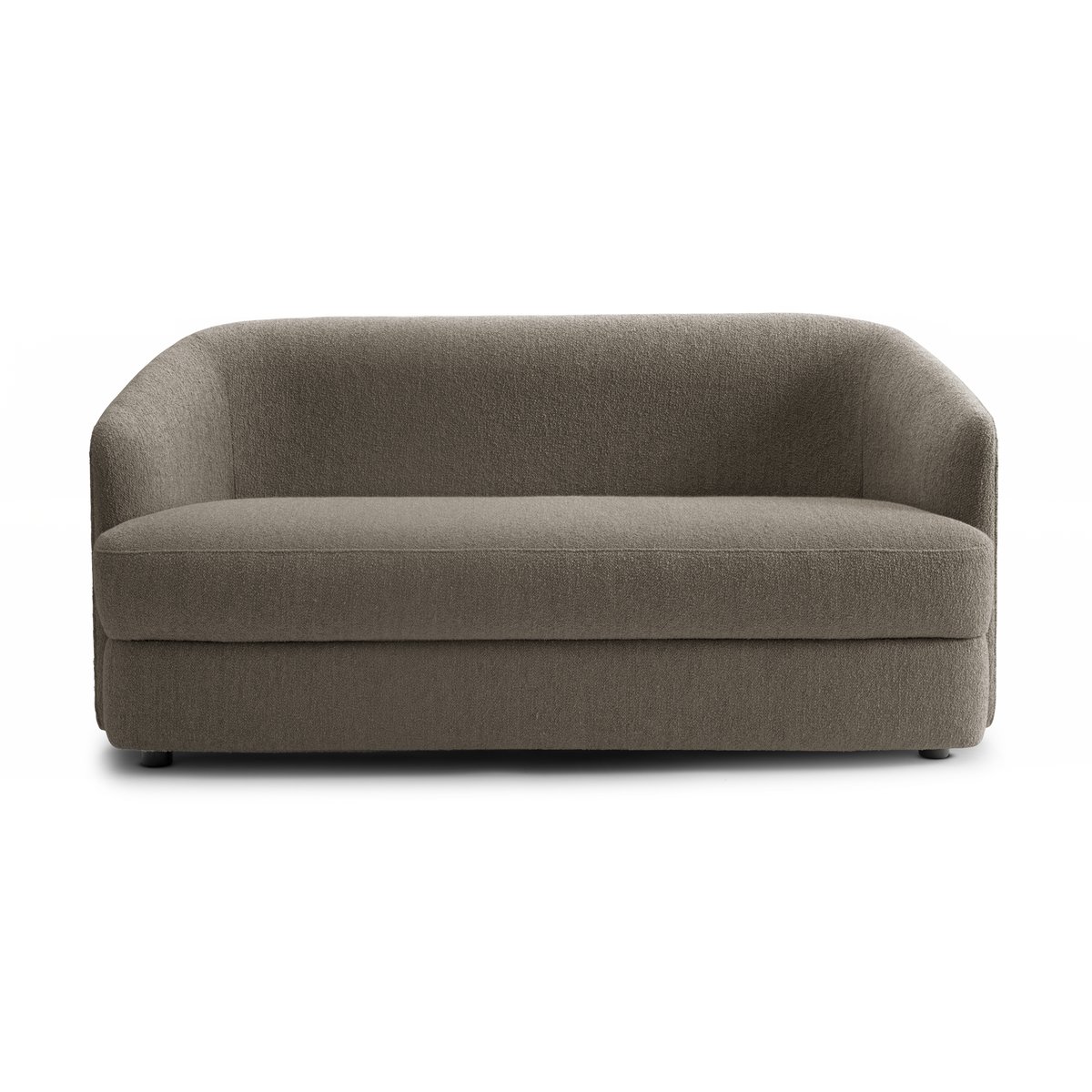 New Works Canapé Covent 2 places Dark Taupe | Design Scandinave | Sofas | Marron