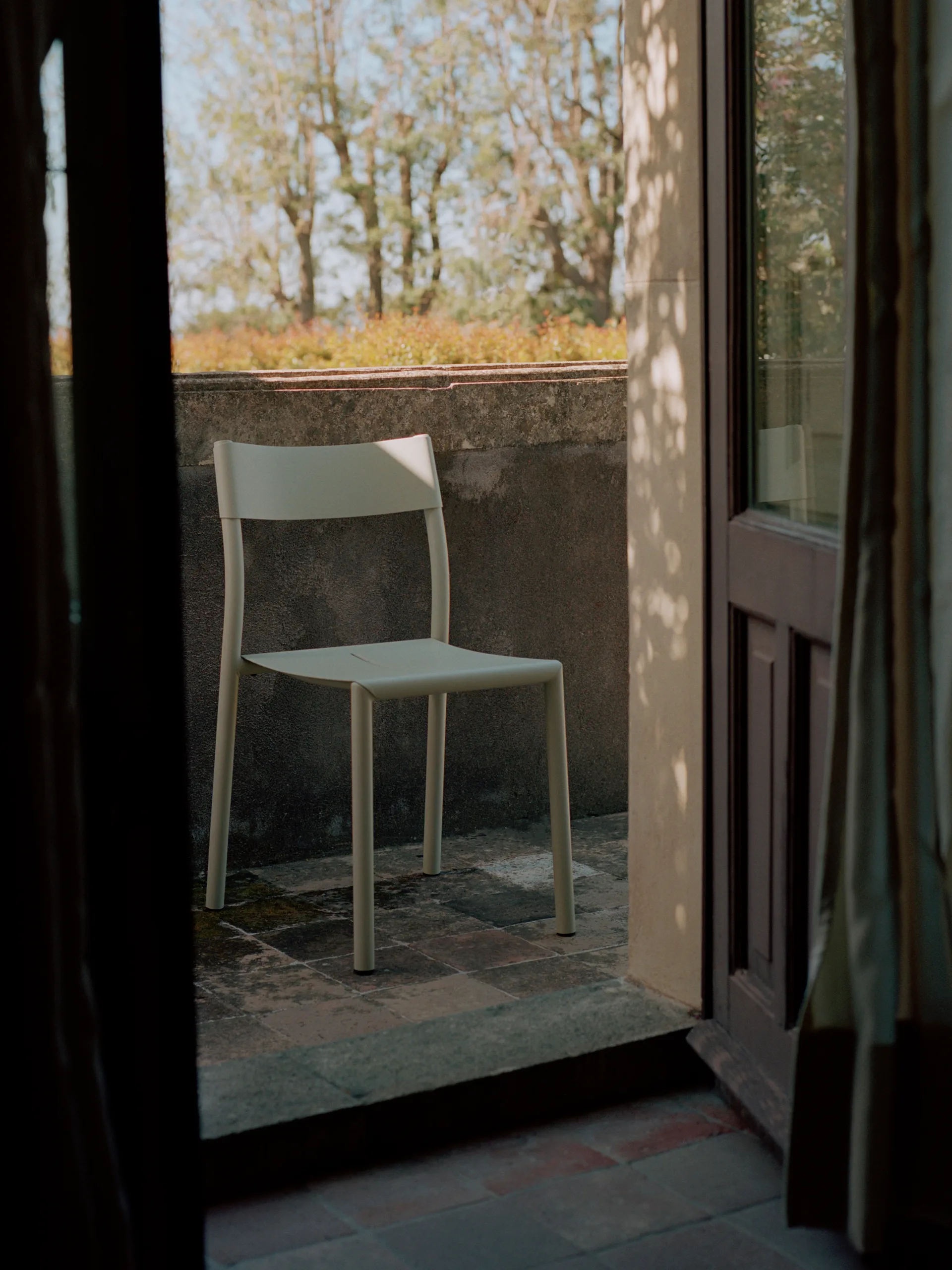 Chaise May Outdoor, Light Grey New Works