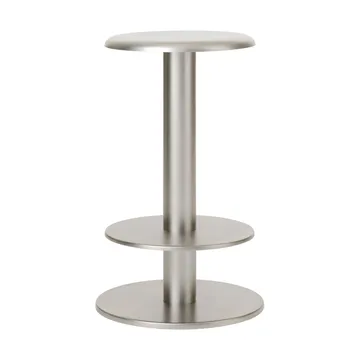 Coupe tabouret de bar - Acier inoxydable, 66 cm - New Works