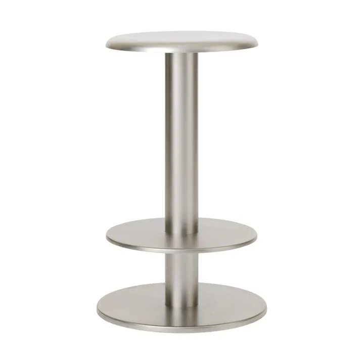 Coupe tabouret de bar - Acier inoxydable, 66 cm - New Works