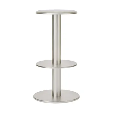 Coupe tabouret de bar - Acier inoxydable, 76 cm - New Works