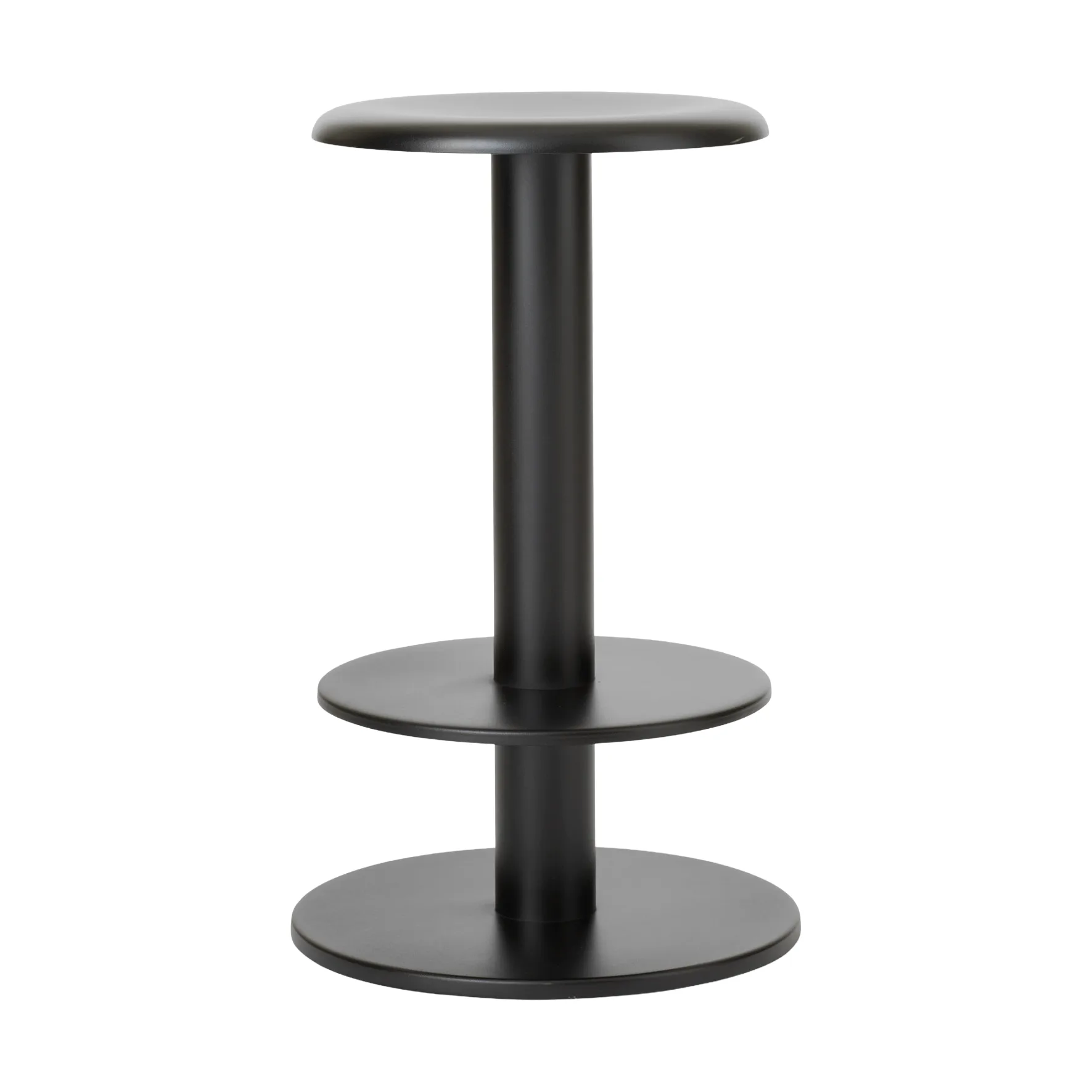 New Works Coupe tabouret de bar Noir, 66 cm