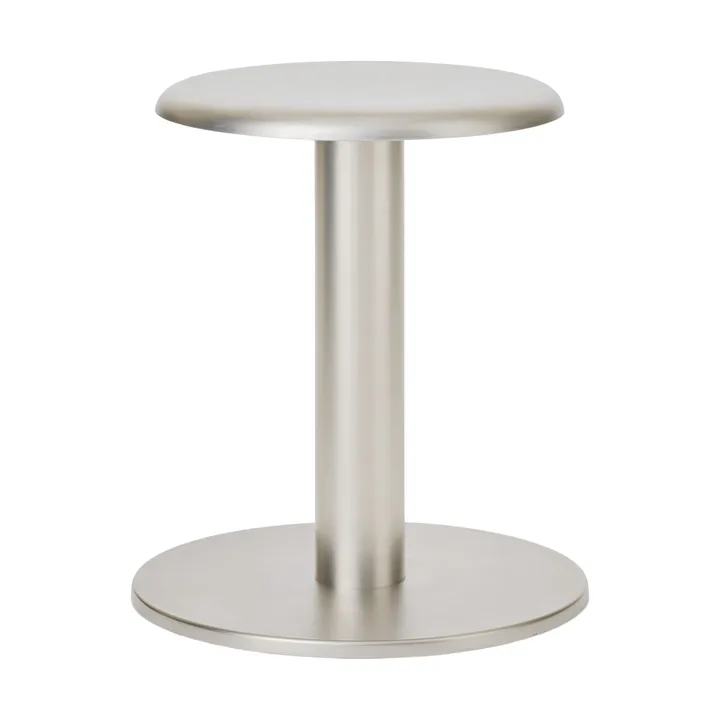 Coupe tabouret rond - Acier inoxydable, Ø40x46 cm - New Works