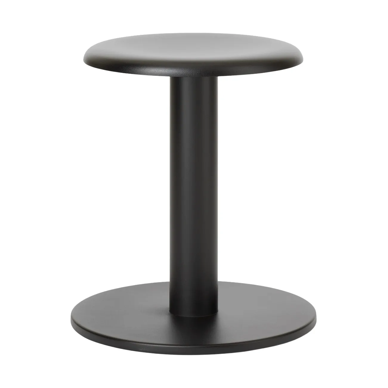 Coupe tabouret rond, Noir, Ø40x46 cm New Works