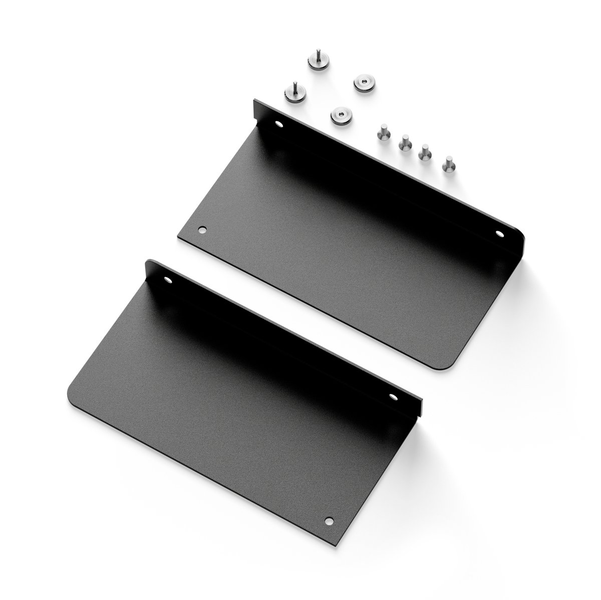 New Works Ensemble de 2 consoles New Works Noir | Design Scandinave | Étagères & systèmes de rayonnage | Noir