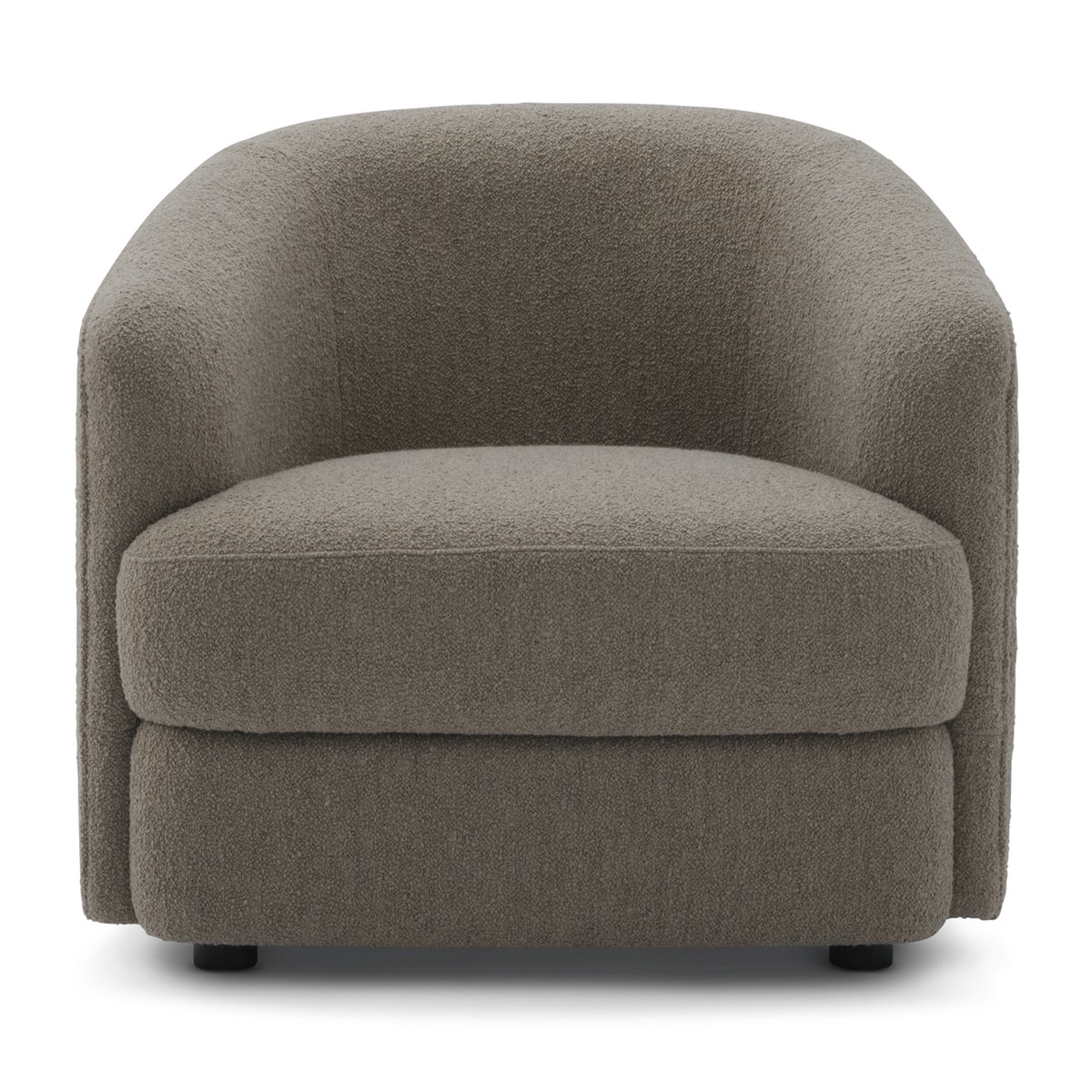 New Works Fauteuil Covent Dark Taupe | Design Scandinave | Chaises, tabourets & poufs | Marron