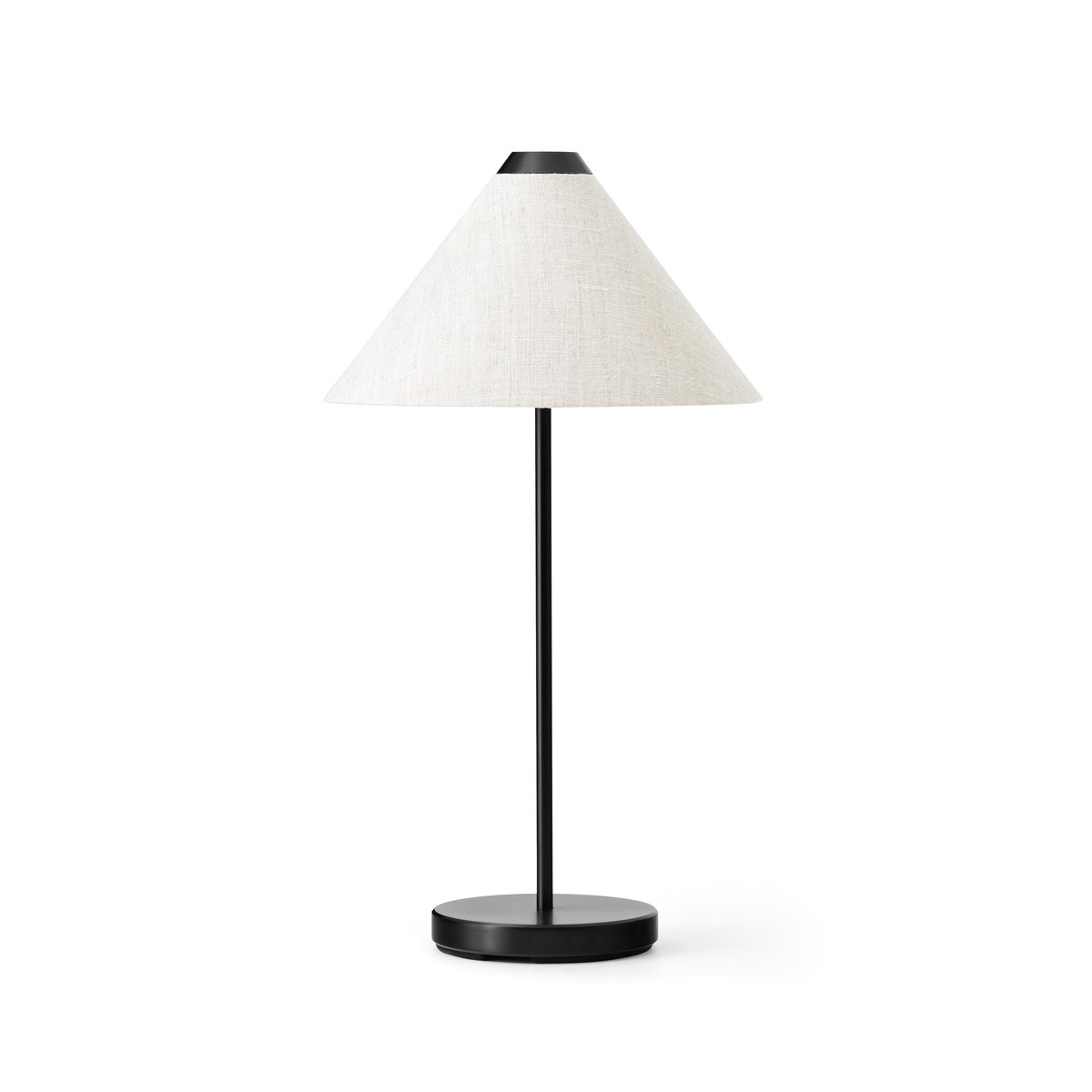 New Works Lampe de table Brolly portable Linen | Design Scandinave | Lampes de table | Beige