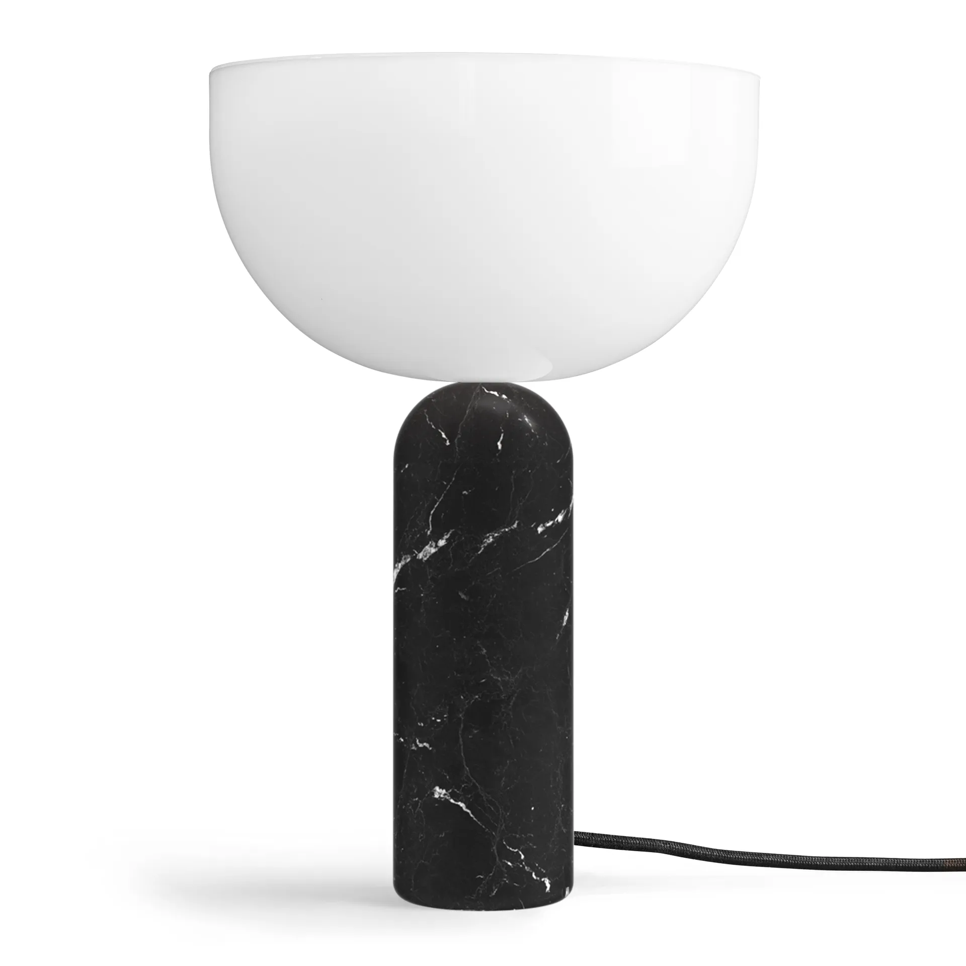 Lampe de table Kizu large, Black marble New Works
