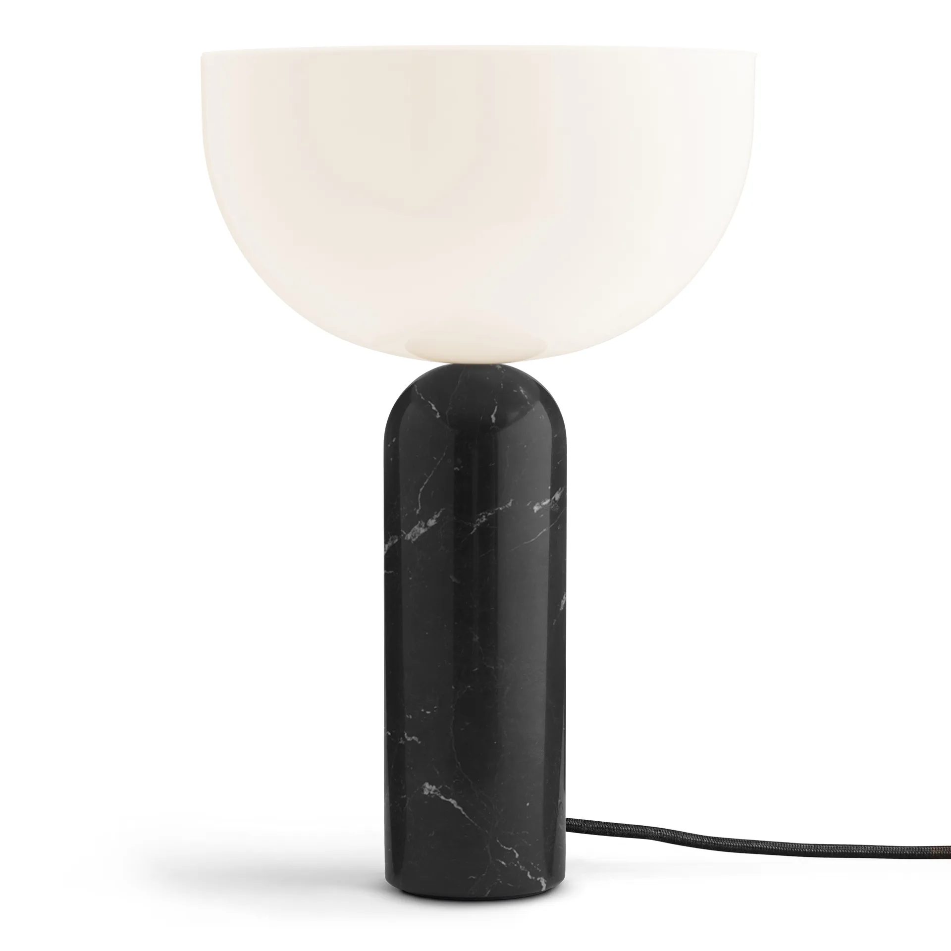 Lampe de table Kizu large, Black marble New Works
