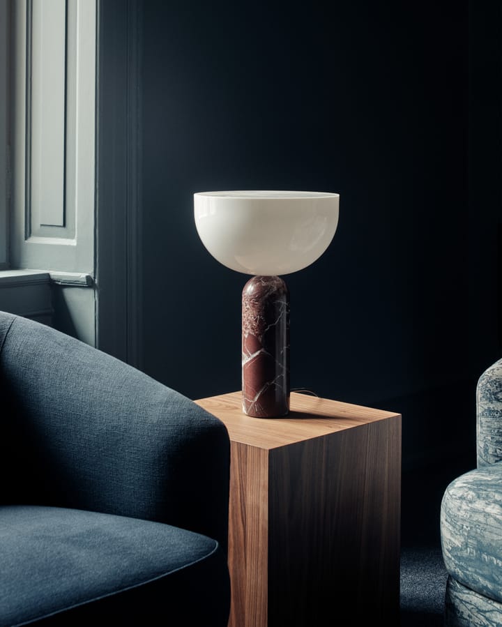 Lampe de table Kizu large, Breccia Pernice New Works