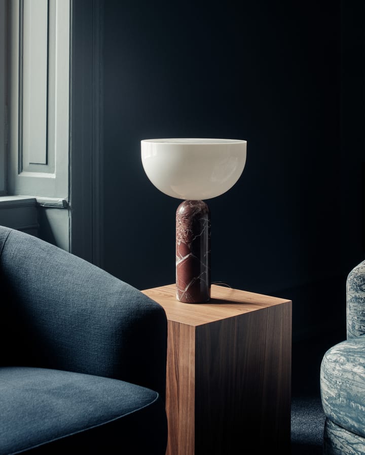 Lampe de table Kizu large - Breccia Pernice - New Works