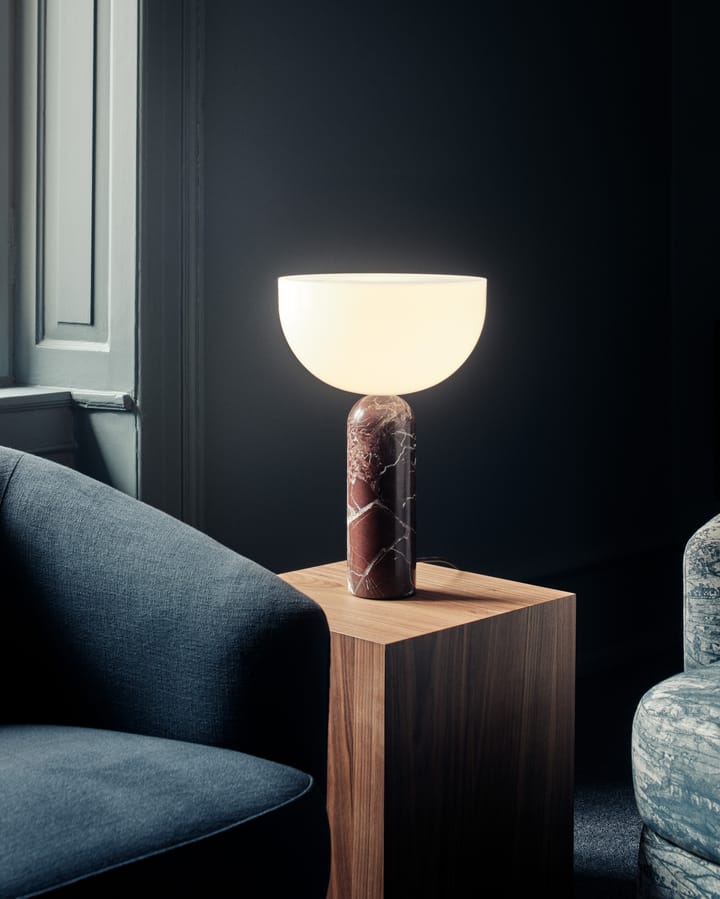 Lampe de table Kizu large, Breccia Pernice New Works