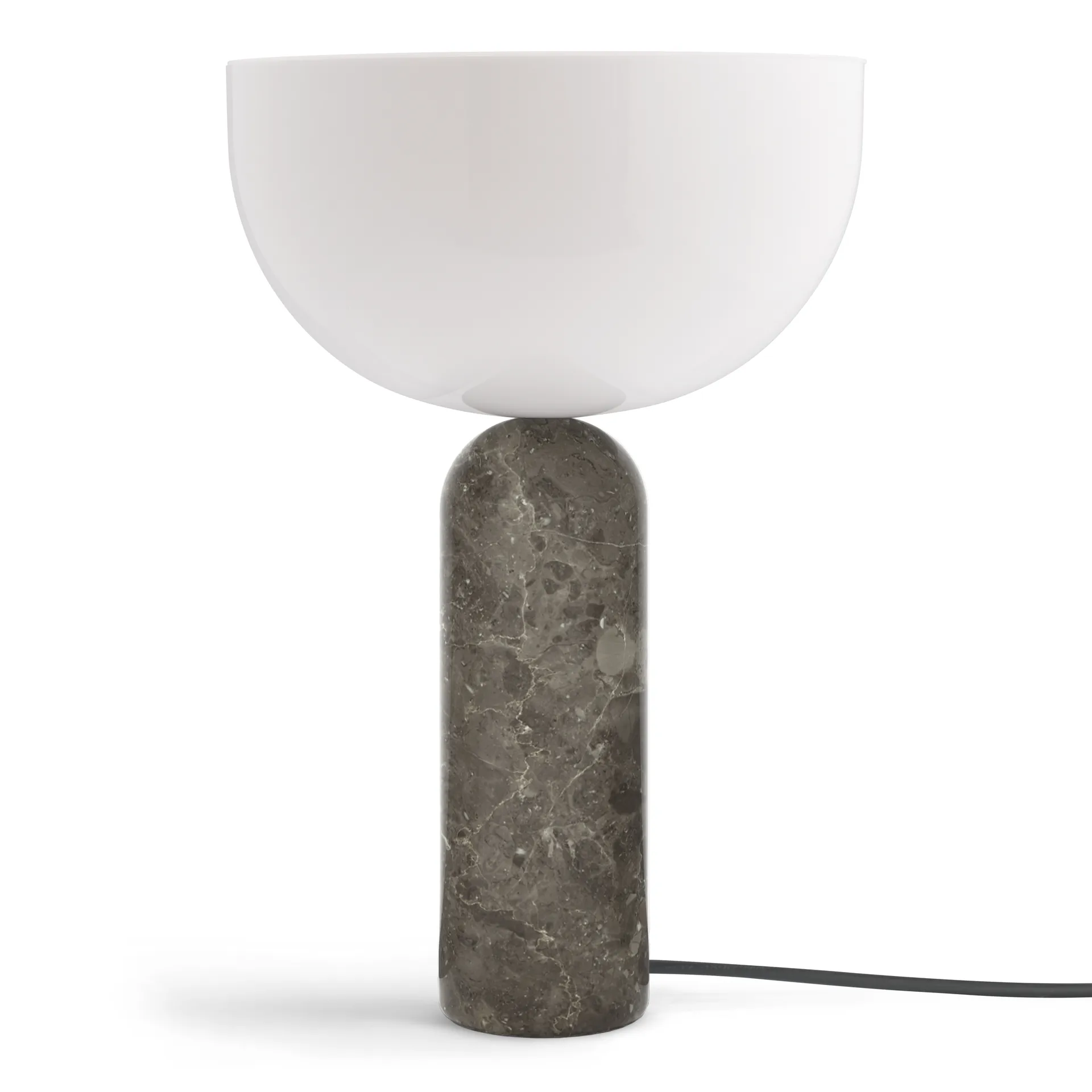 Lampe de table Kizu large, Gris du marais New Works