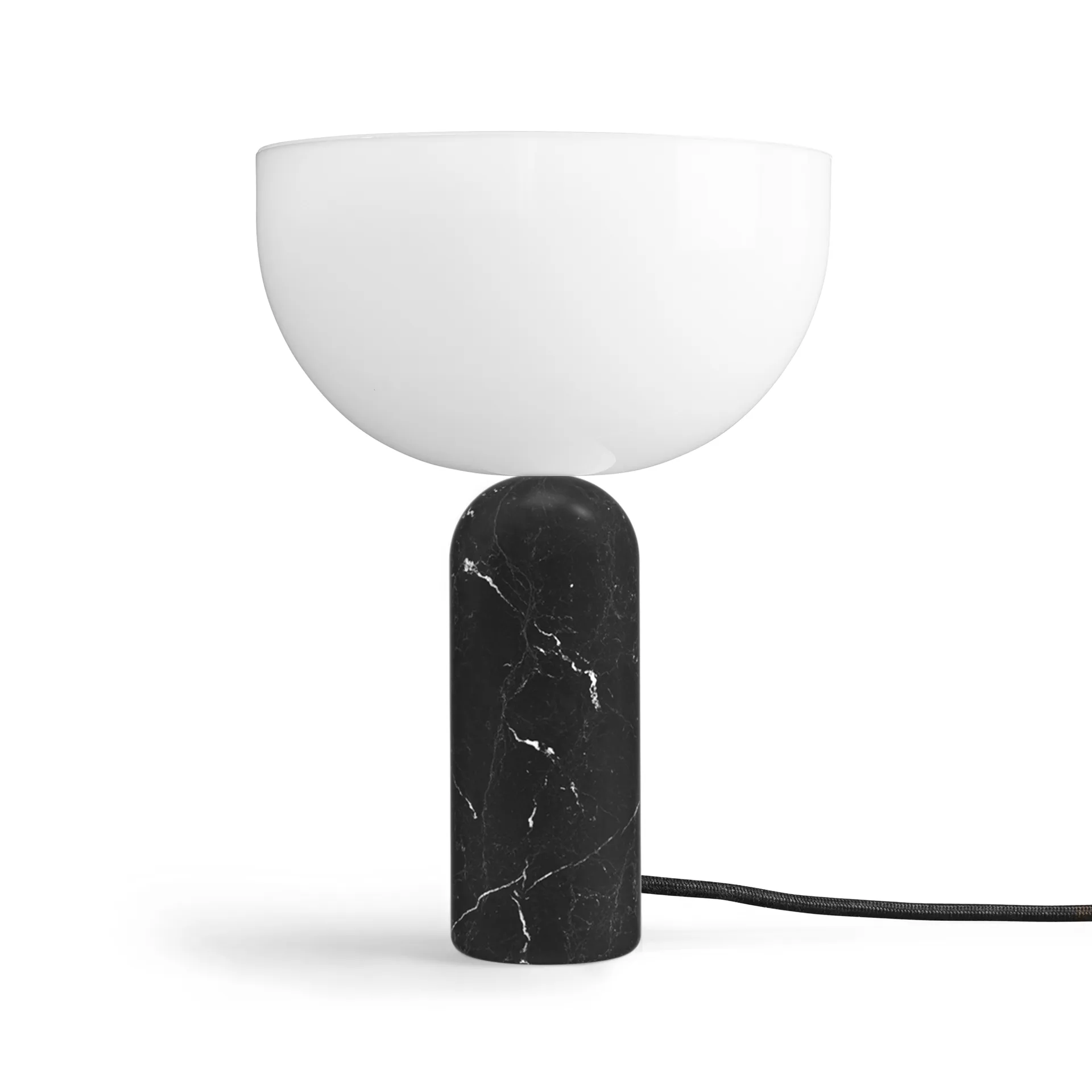 Lampe de table Kizu small, Black marble New Works