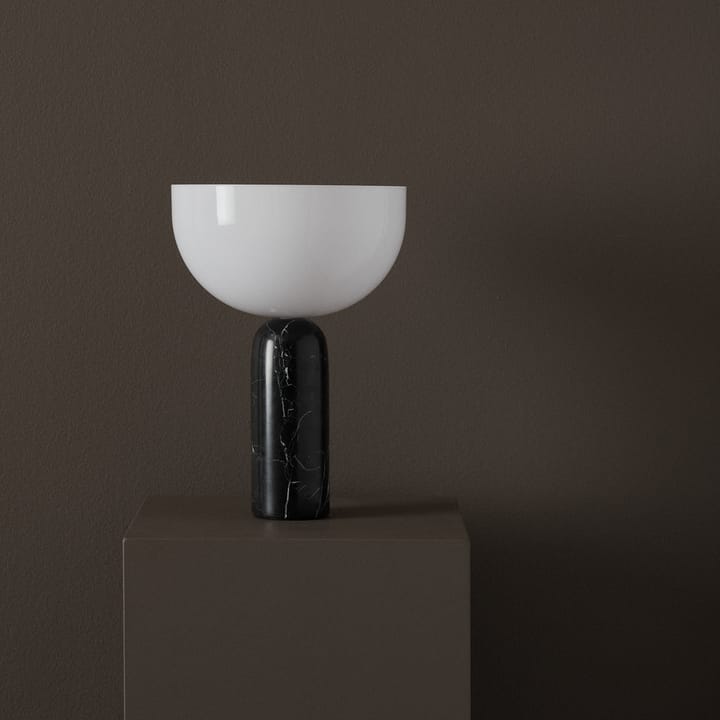 Lampe de table Kizu small - Black marble - New Works