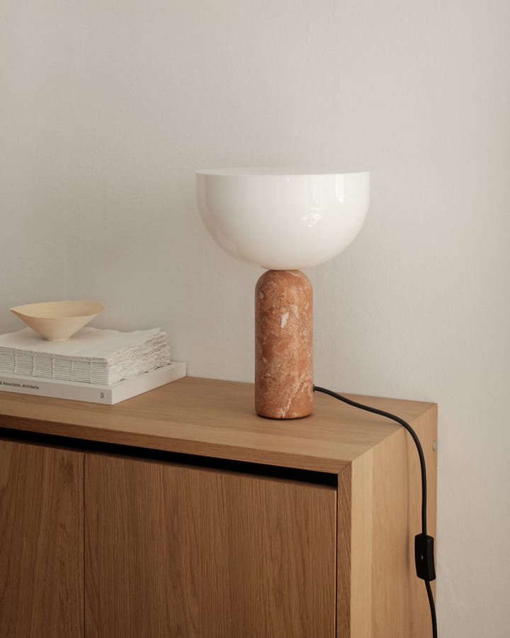 Lampe de table Kizu small - Breccia Pernice - New Works