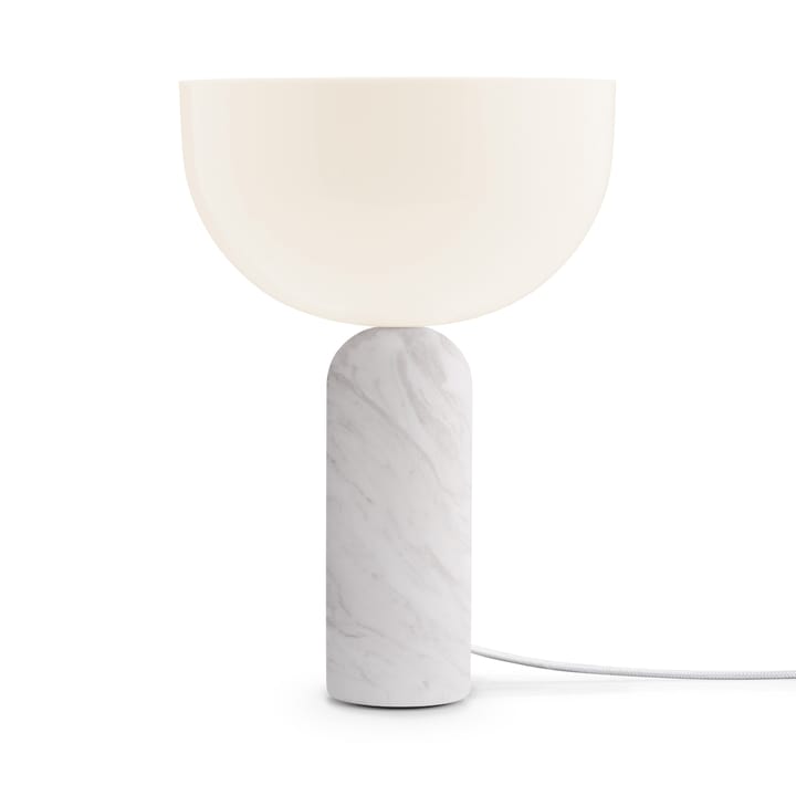 Lampe de table Kizu small - White marble - New Works