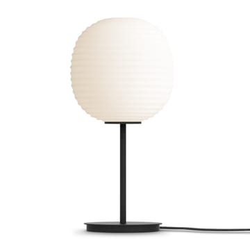 Lampe de table Lantern small - Frosted white opal glass - New Works