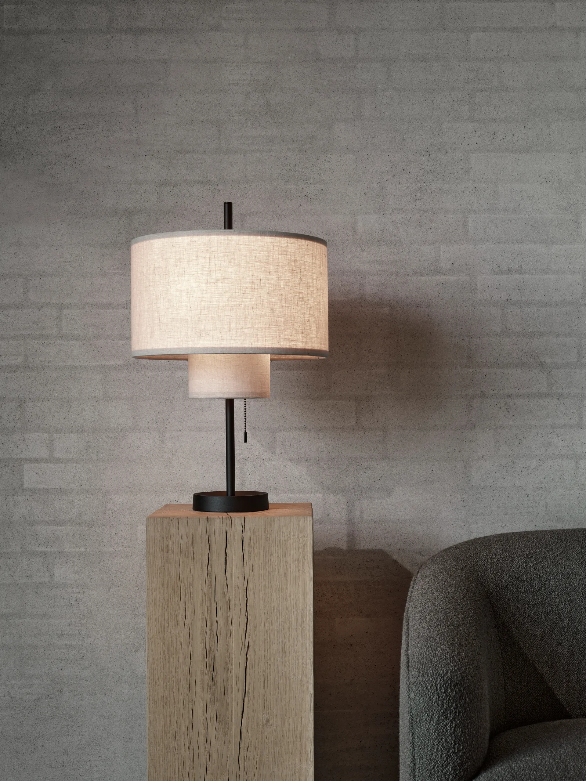 Lampe de table Margin, Beige New Works