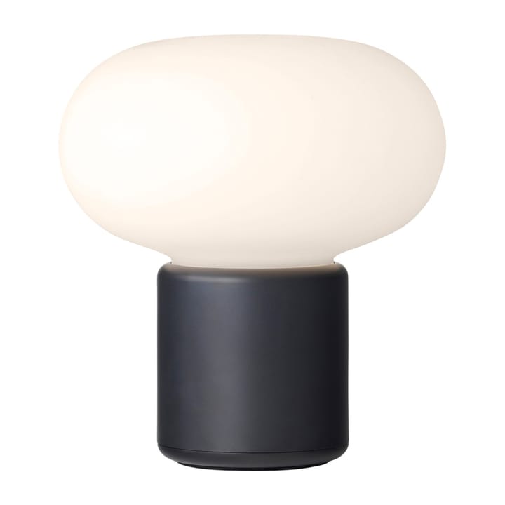 Lampe de table portable Karl-Johan - Cold black - New Works