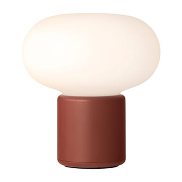 Lampe de table portable Karl-Johan - Earth red - New Works