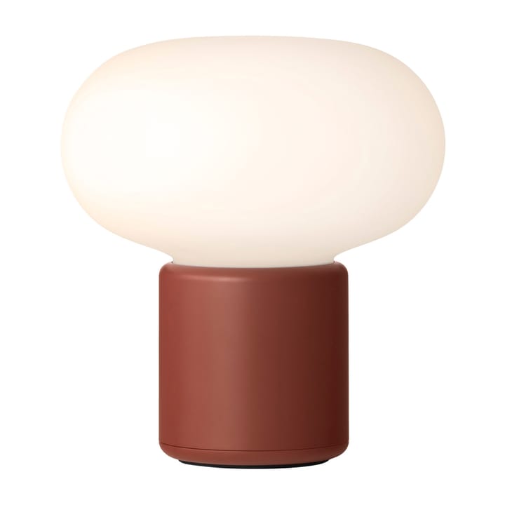 Lampe de table portable Karl-Johan - Earth red - New Works