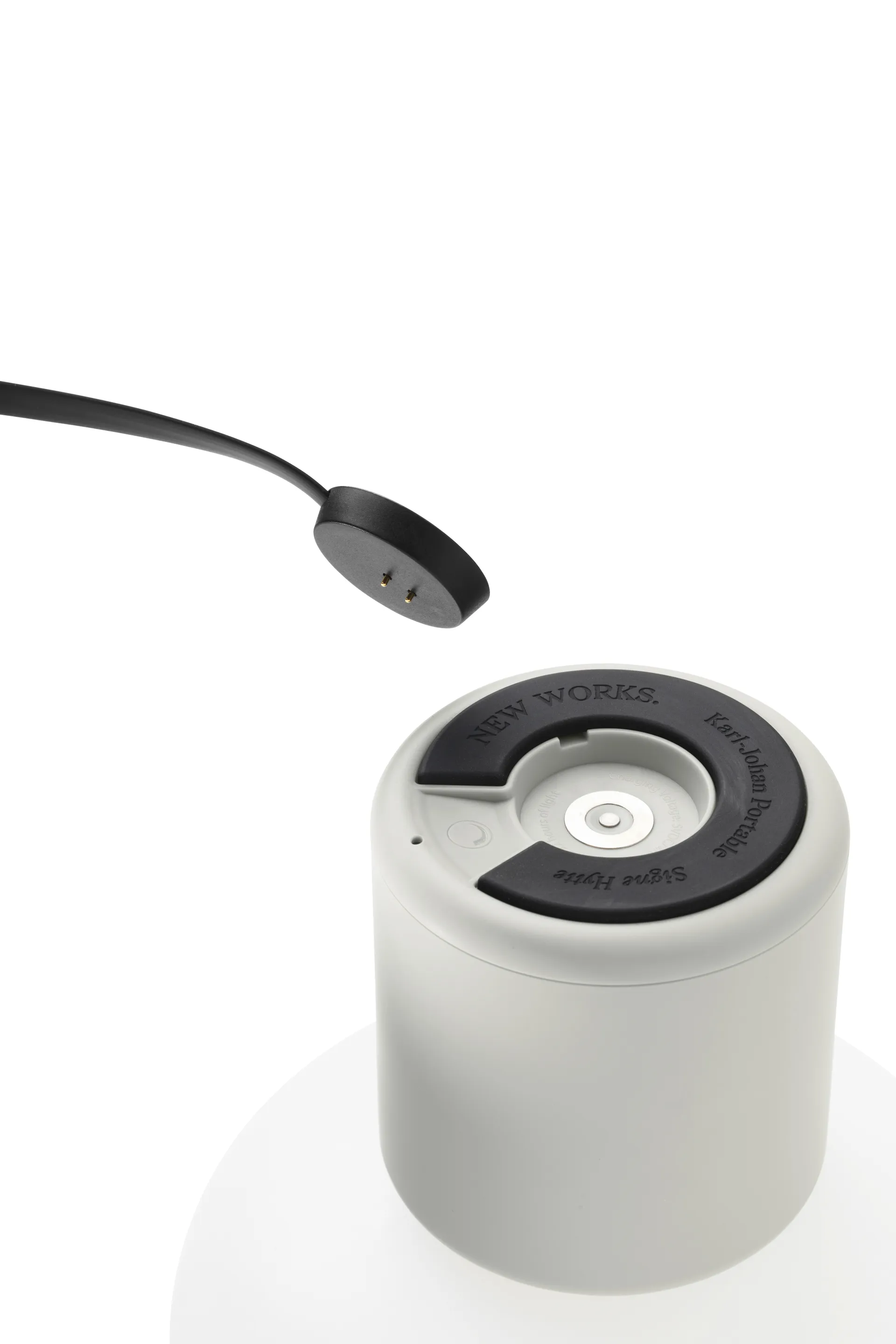Lampe de table portable Karl-Johan, Light grey New Works