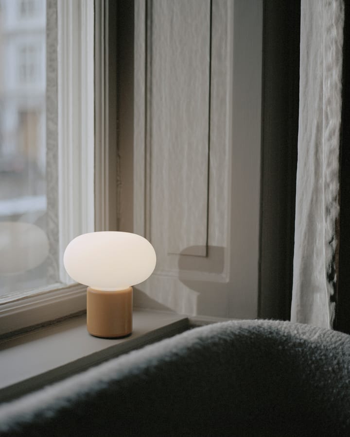 Lampe de table portable Karl-Johan - Ochre yellow - New Works