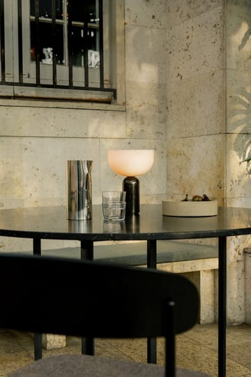 Lampe de table portable Kizu - Black marble - New Works