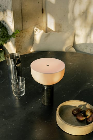 Lampe de table portable Kizu - Black marble - New Works