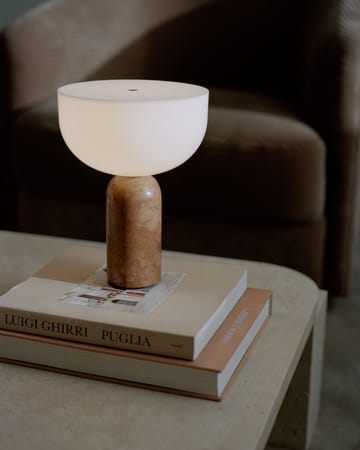 Lampe de table portable Kizu - Breccia Pernice - New Works