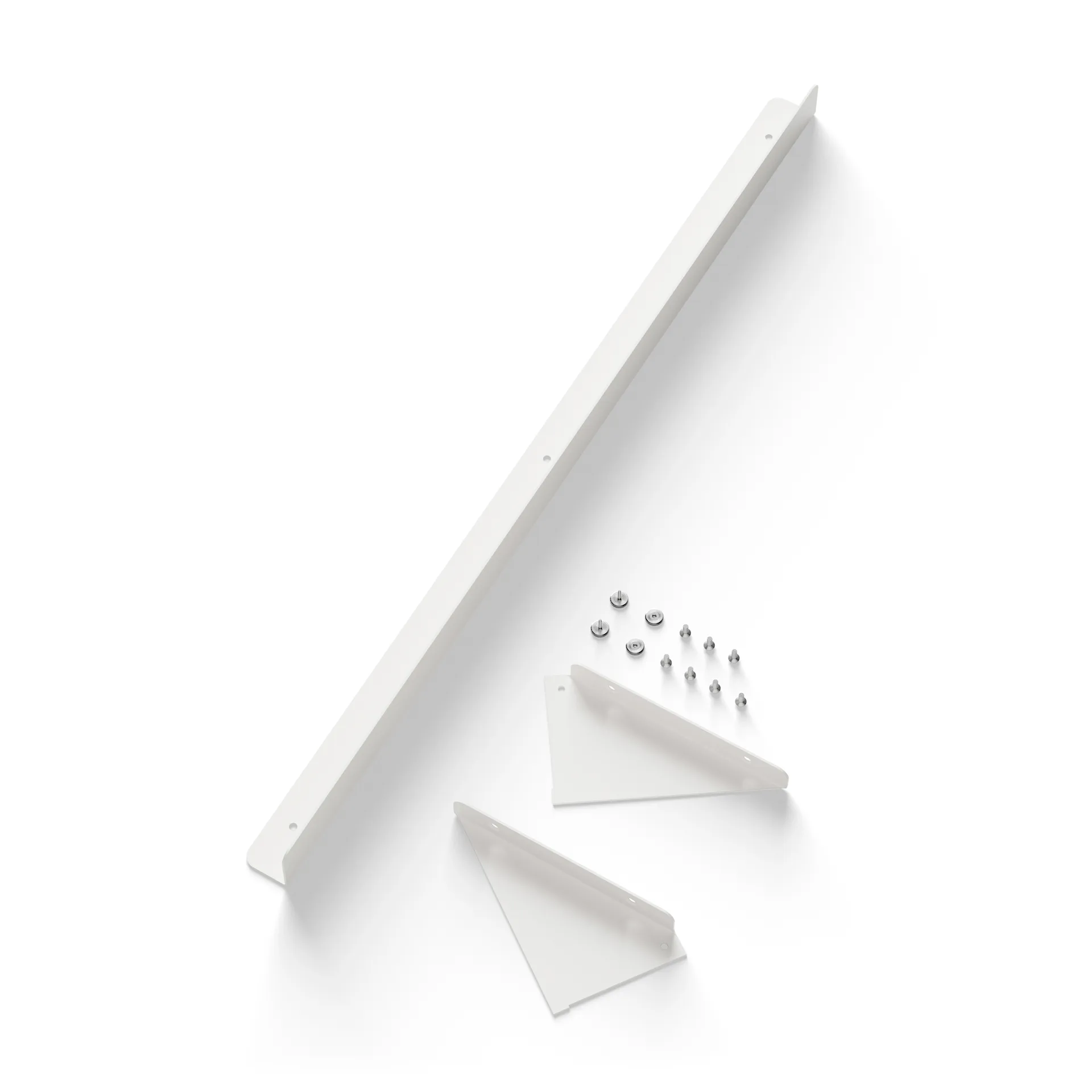 New Works console porte-revues 3 pièces, Blanc New Works