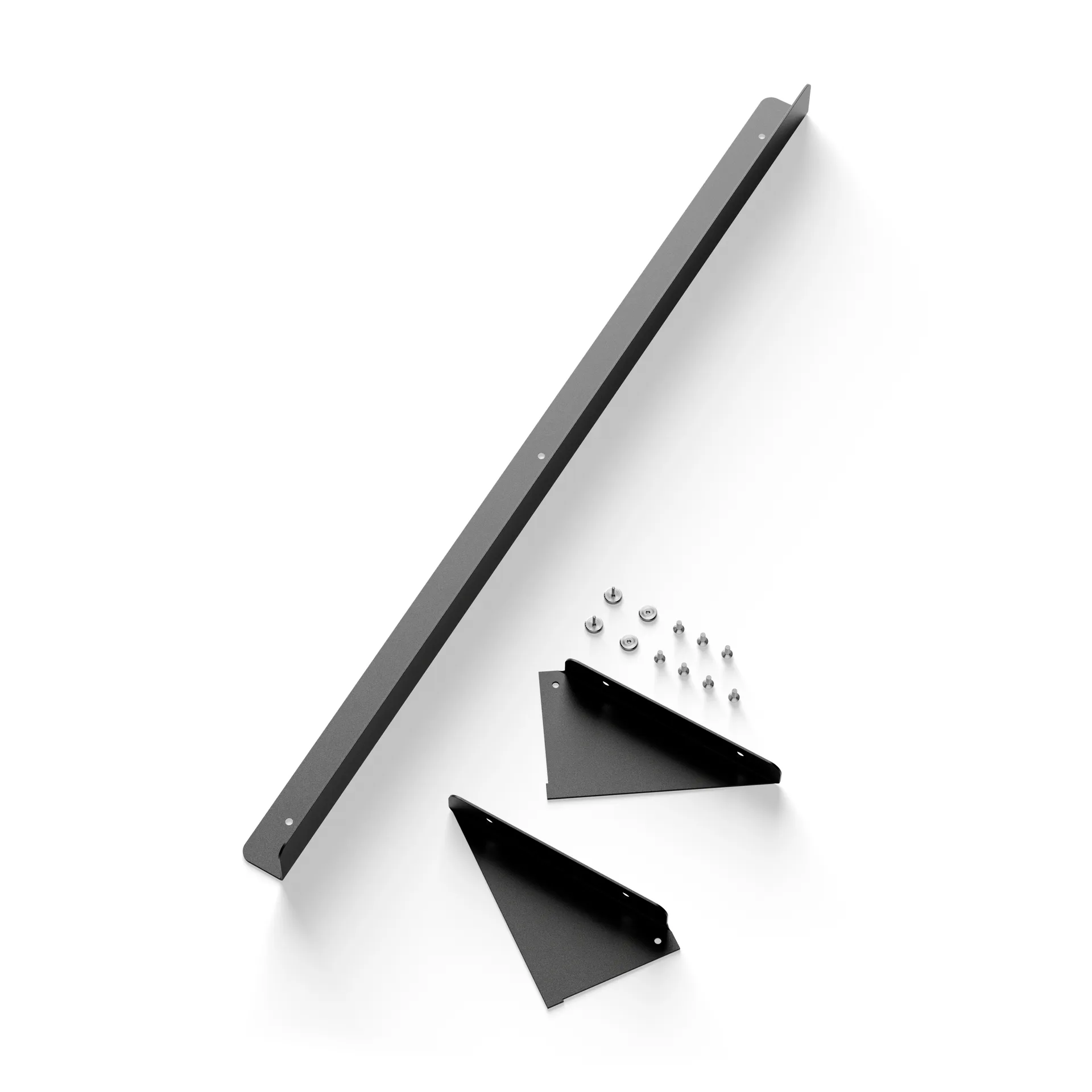 New Works console porte-revues 3 pièces, Noir New Works