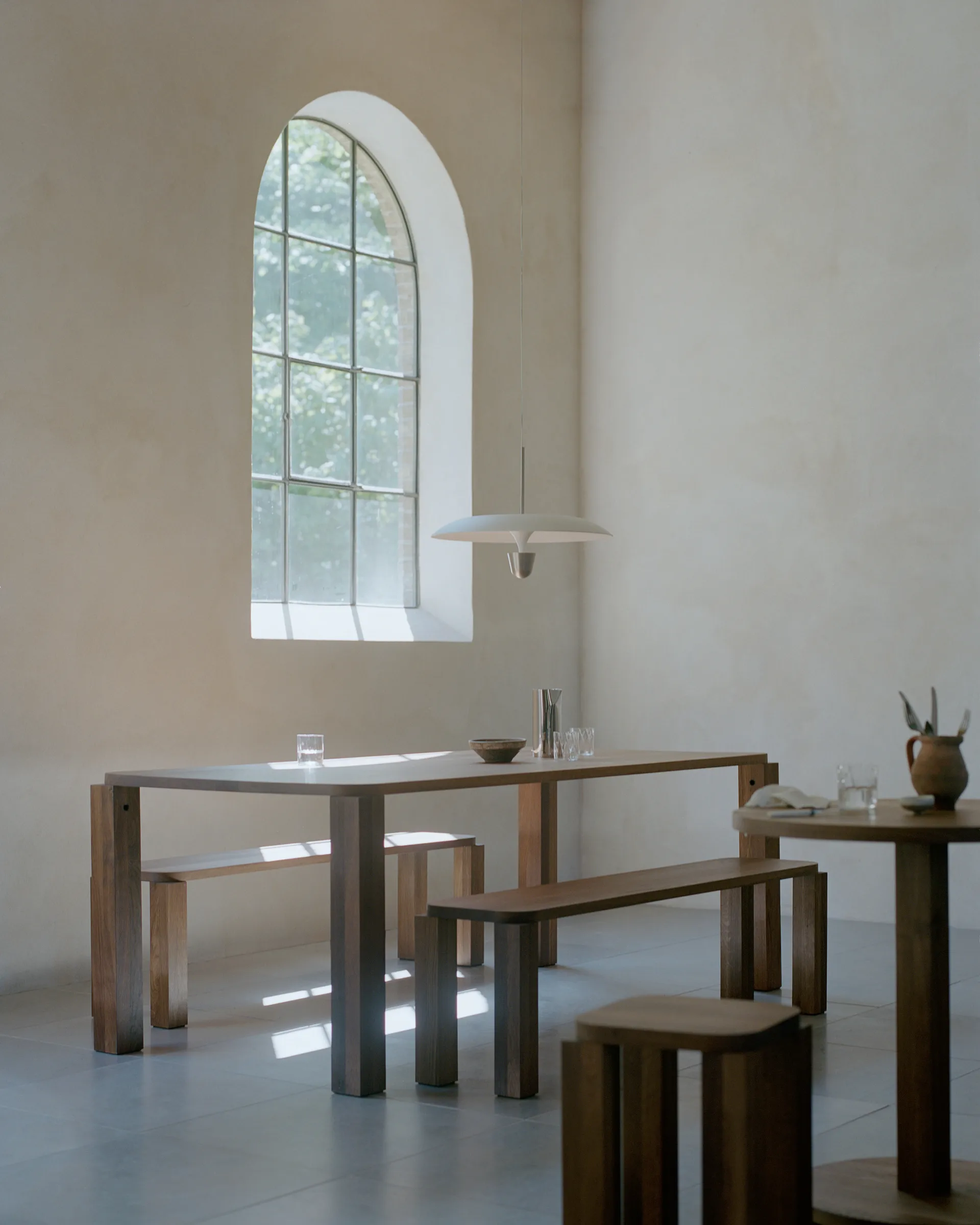 Suspension Kantarell Ø55 cm, Nickel Plated New Works