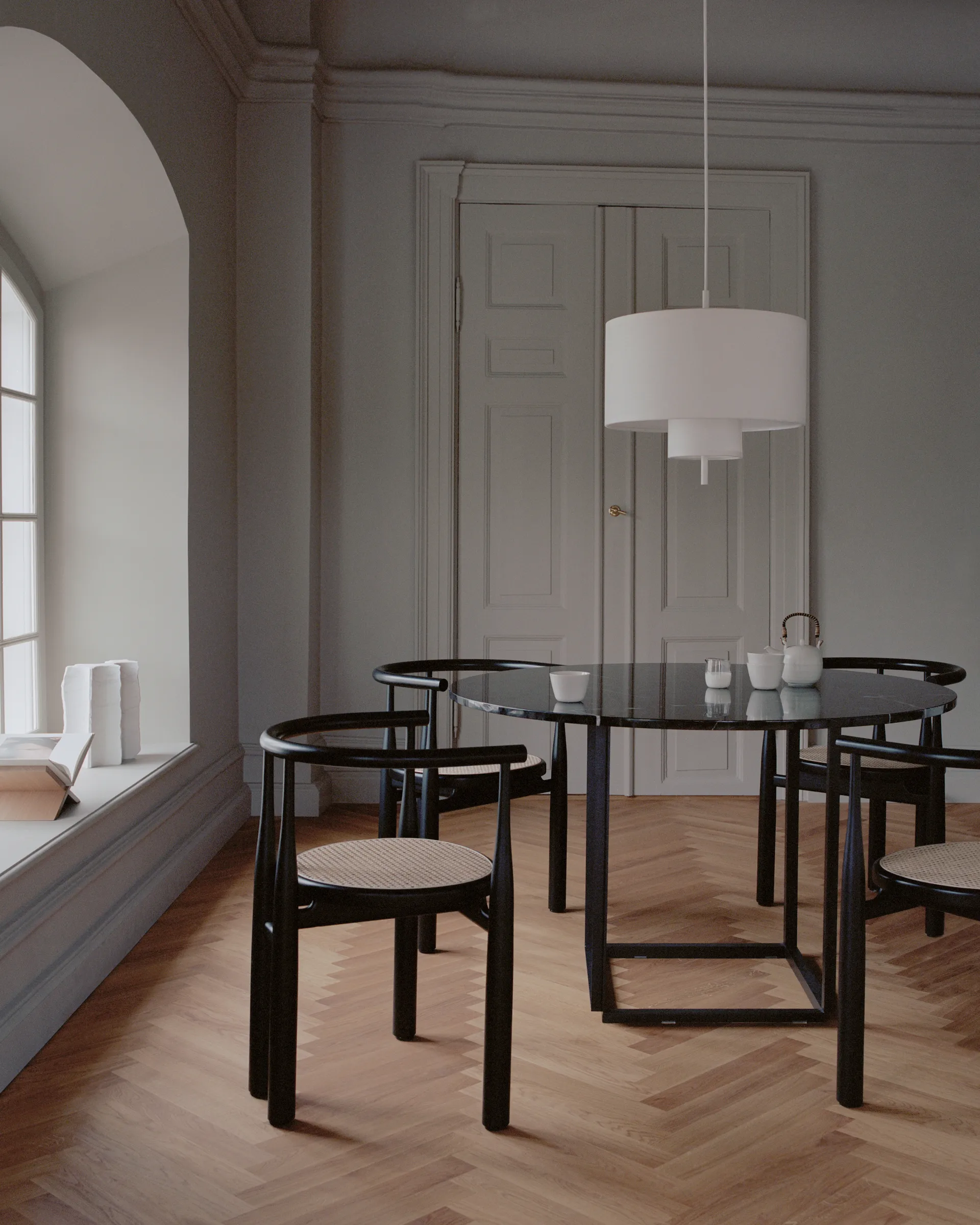 Suspension Margin Ø50 cm, White New Works