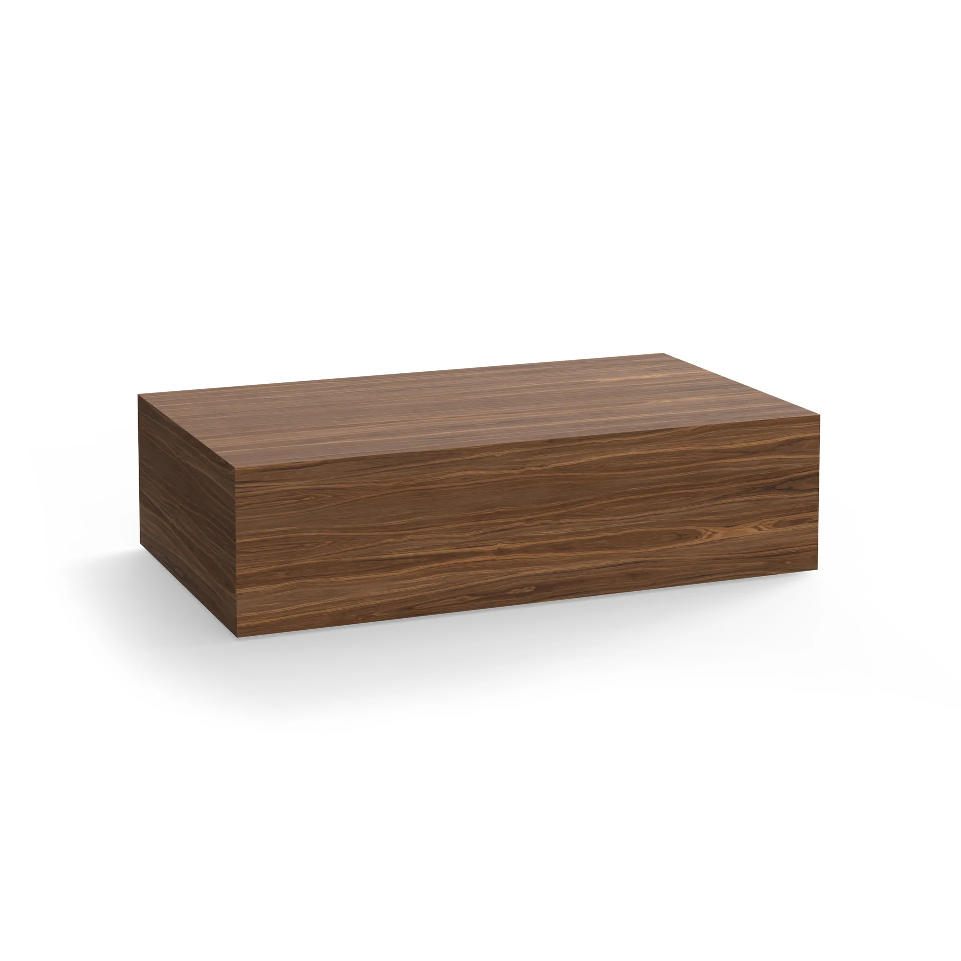 Table basse Mass High 103x60x27 cm, Walnut New Works