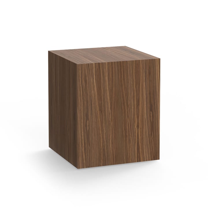 Table d'appoint Mass 40x40x47 cm - Walnut - New Works