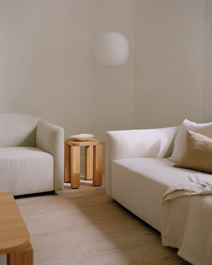 Tabouret Atlas, Natural Oak New Works