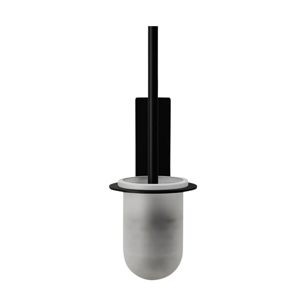 Nichba brosse WC, Black Nichba