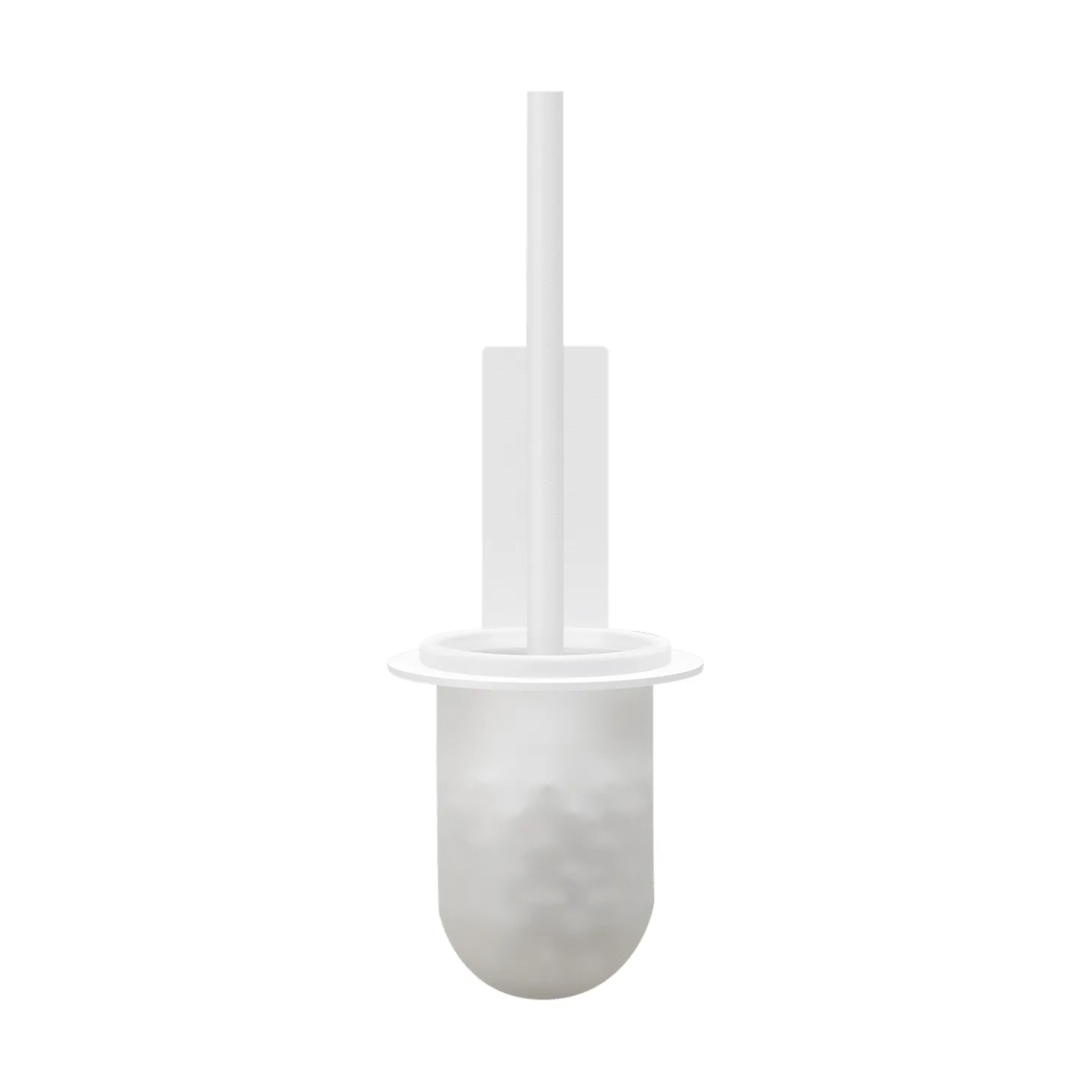 Nichba brosse WC, Blanc Nichba