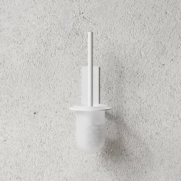 Nichba brosse WC - Blanc - Nichba
